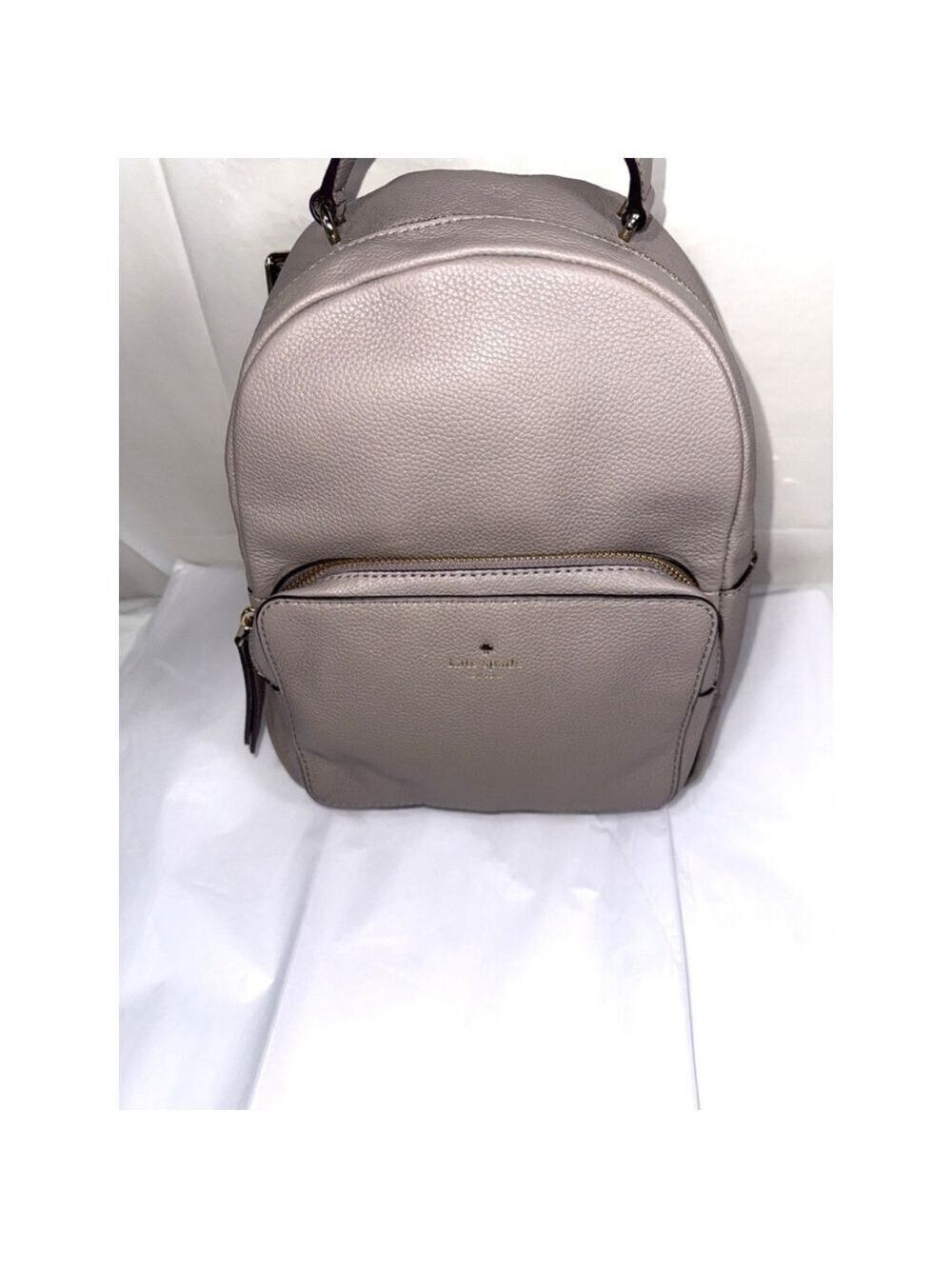 Kate Spade New York WKRU5498 Mini Nicole Larchmont Avenue Grey Backpack